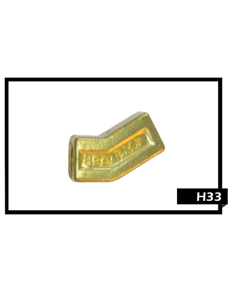 Production Metal Forming 30º Union Elbow 1/4” x 1/4”