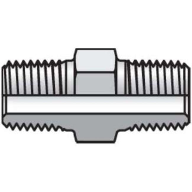Parker Stainless - 3/8" HEX NIPPLE