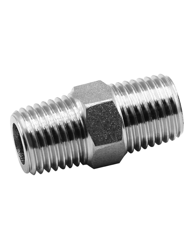 Parker Stainless - 3/8" HEX NIPPLE
