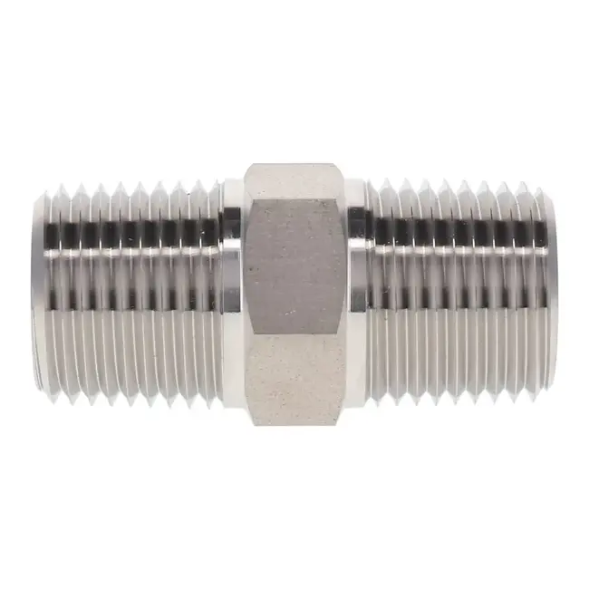 Parker Stainless - 3/8" HEX NIPPLE