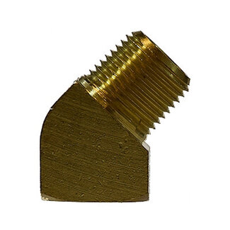Hydramaster Brass - 1/2 STREET 45 Elbow