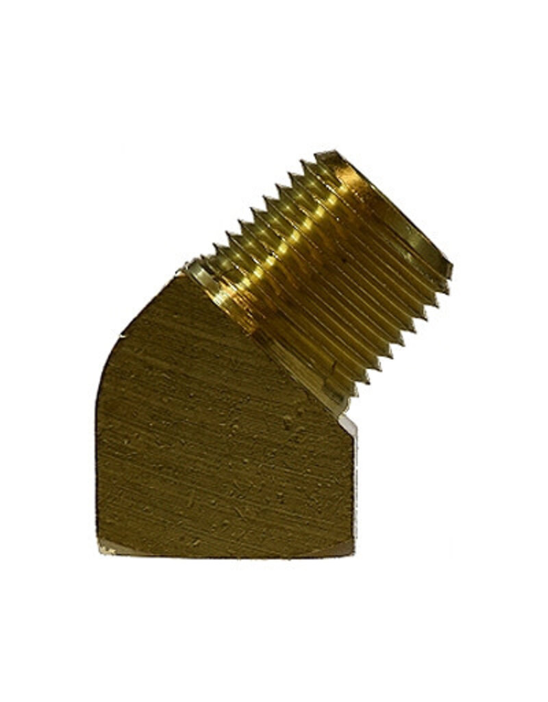 Hydramaster Brass - 1/2 STREET 45 Elbow