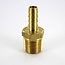 CleanHub Brass - 1/4 Barb x 3/8-18 NPT Brass