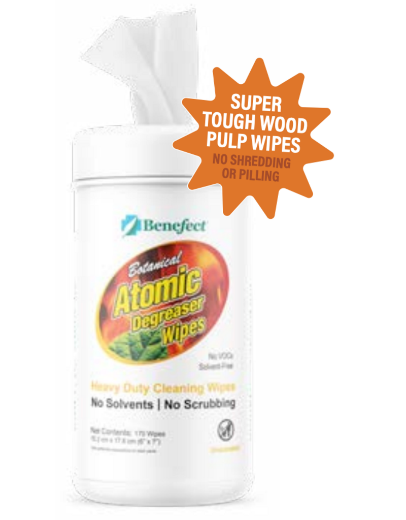 Benefect Wipes Benefect® Atomic™ Fire & Soot Degreaser | 170 Count