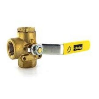 Parker BALL VALVE 3/8" - 3 WAY - PARKER BRASS