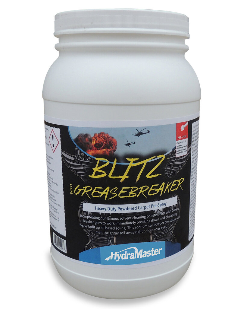 Hydramaster Blitz Prespray w/GreaseBreaker - 6.5# jar