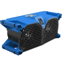 Phoenix Focus II Dual Axial Air Mover | Blue (1,015 CFM)