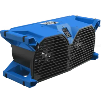 Phoenix Focus II Dual Axial Air Mover | Blue (1,015 CFM)