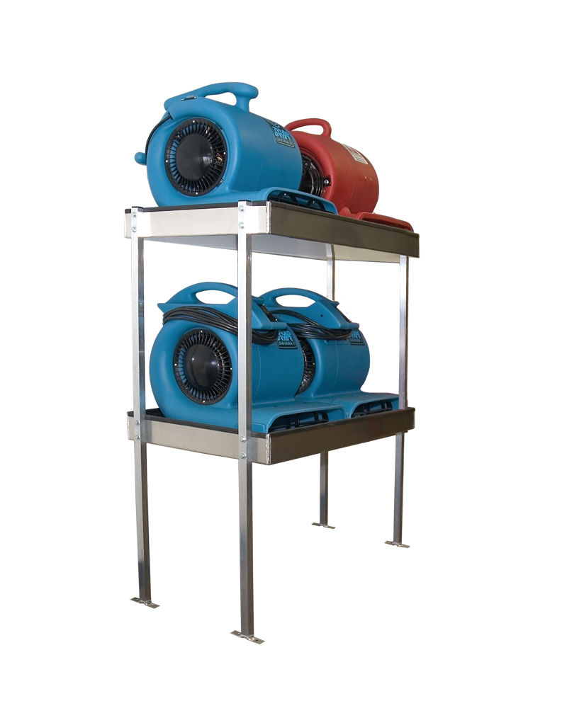 Shelf, 4 Air Mover, 48’x20”x37.5”