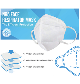Petoskey Plastics Face Mask N95, Each