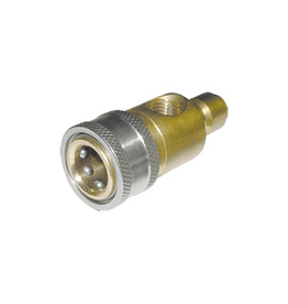 CleanHub Hydro Brass Top Mount Pressure Gauge Fitting W/ Port