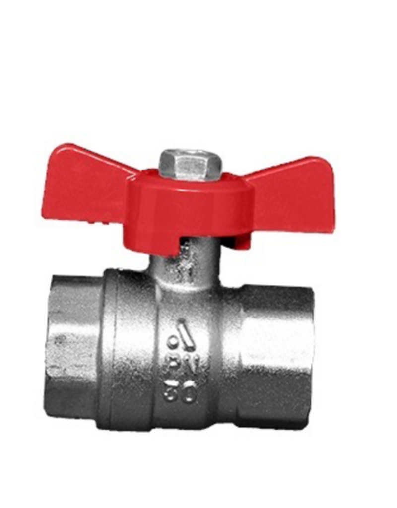 1/4" BRASS BALL VALVE - 600PSI