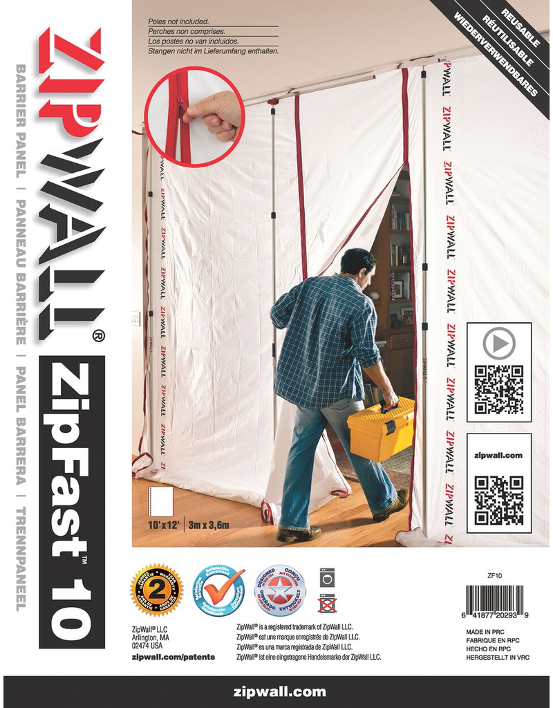 ZipWall ZipWall® 10' Panel