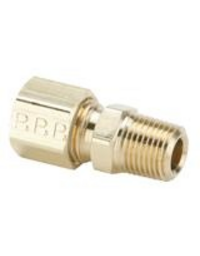 Parker Brass - 1/2"MPT X 3/8" COMP
