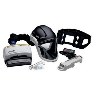 CleanHub 3M® PAPR System Kit, Universal, Belt-Mounted, Cartridges Included HE Filter