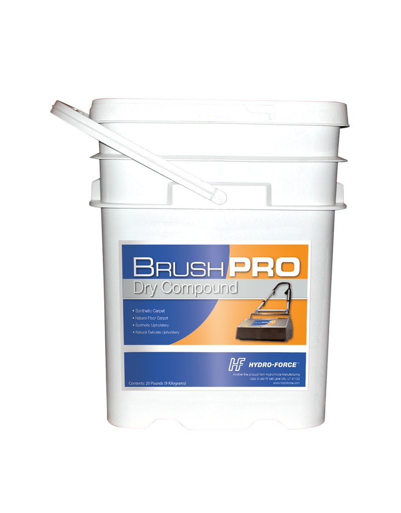 Hydro-Force Dry Cleaner Compound, Brush Pro (20Lbs)