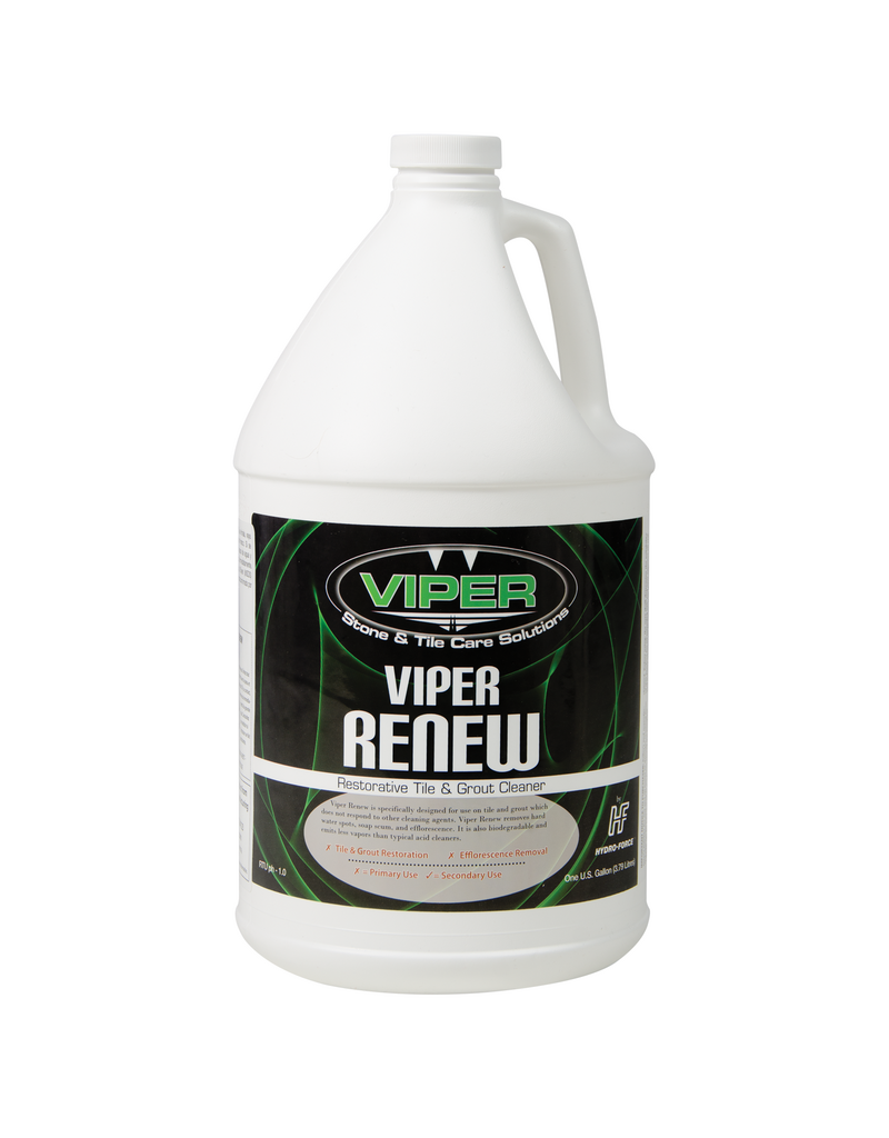 Hydro-Force Viper Renew® Tile & Grout Acid Cleaner - 1 Gallon