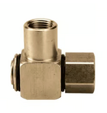 CleanHub Swivel - HP 90 Degree 1/2" Brass (3,000 PSI)