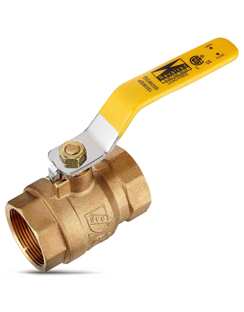 CleanHub 2" BRASS BALL VALVE