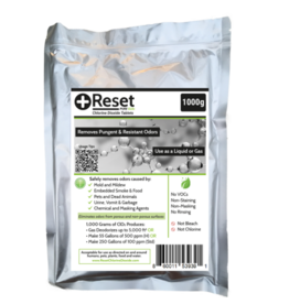 Reset CLO2 - Black 1000g Odor Eliminator Kit