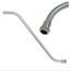 Sandia Aluminum Vac Wand, 1 Piece, 2-bend (With 3 piece Ring & Collar)