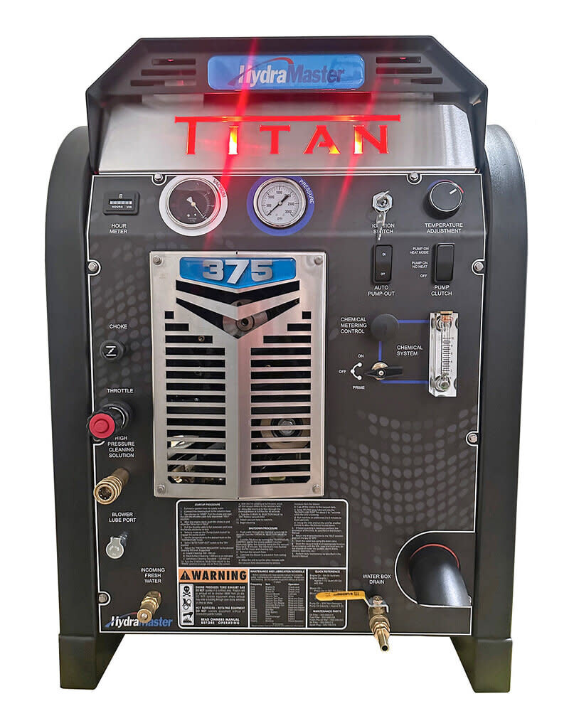 Hydramaster TITAN 375™ w/100G Maxx-Air™ Recovery Tank