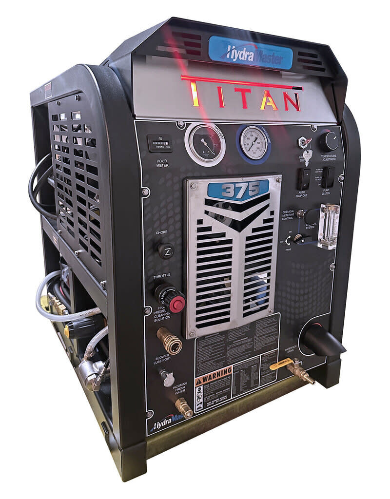 Hydramaster TITAN 375™ w/100G Maxx-Air™ Recovery Tank