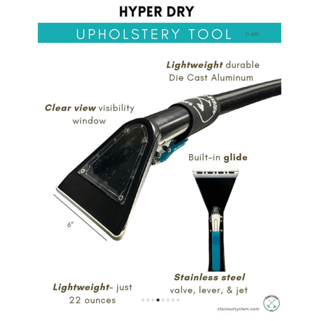 Stain Out System Hyper Dry W/ 10' Hose Combo