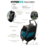 Stain Out System Hyper Five | 5 Gallon | 120 PSI | 800 Watt Heater | 3 Stg Vac (1) W/ Uph Tool & 17' Hose Combo