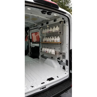 HydraMaster HydraShelf Adjustable Van Shelving System