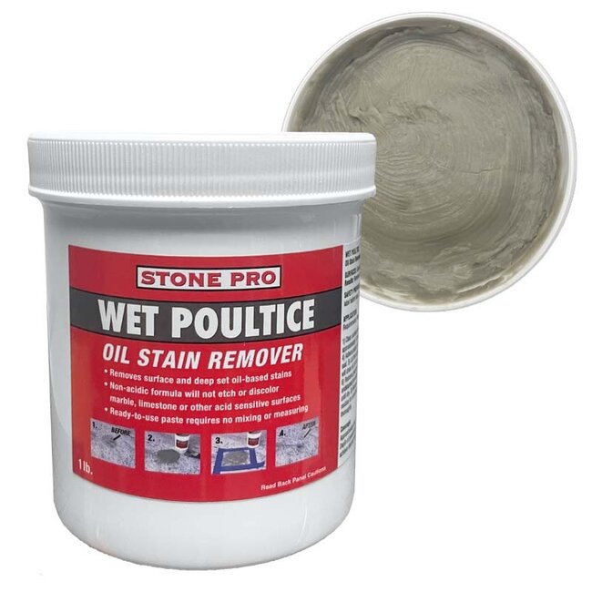 StonePro Wet Poultice Oil & Water Stain Remover 1 lb
