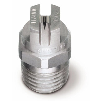 Spraying Systems VeeJet® 9503 Flat Spray Nozzle – 1/4 Inch Male NPT Stainless Steel