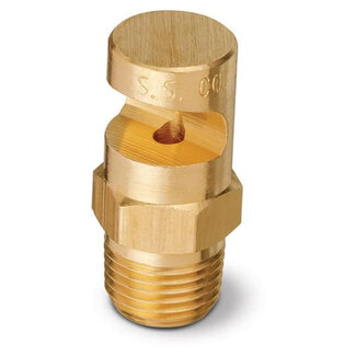 Spraying Systems FloodJet® K1 Wide-Angle Flat Spray Nozzle – 1/8 Inch Brass