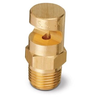 Spraying Systems FloodJet® K1.5 Wide-Angle Flat Spray Nozzle – 1/8 Inch Brass