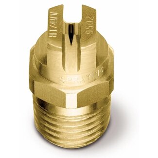 Spraying Systems VeeJet® 8005 Flat Spray Nozzle – 1/4 Inch Male NPT Brass