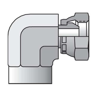 CleanHub Dead Stop - 3/8" 90 Degree