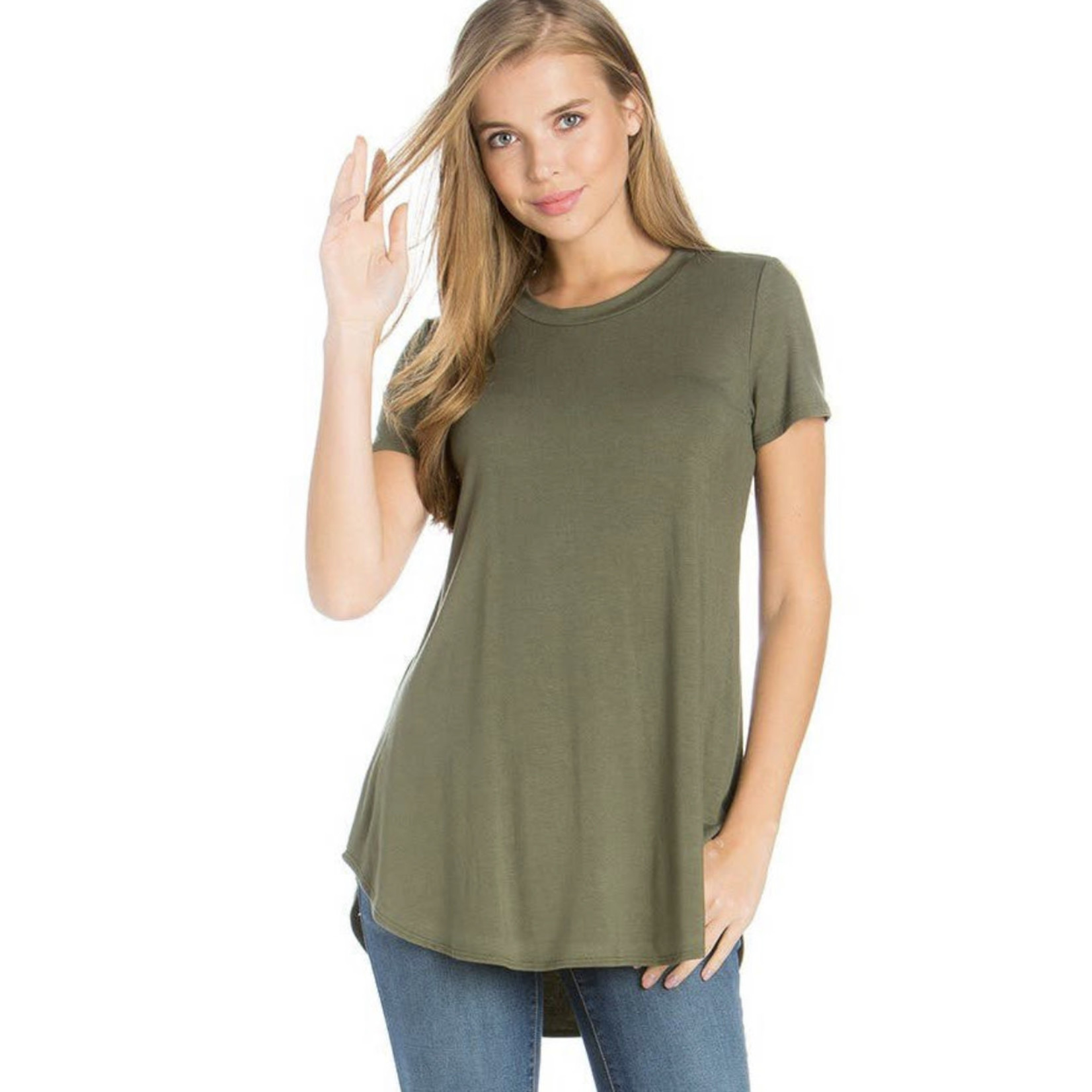 Azule Round neck Tee-11 Colors