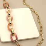 Wall-Gold Paperclip Chain