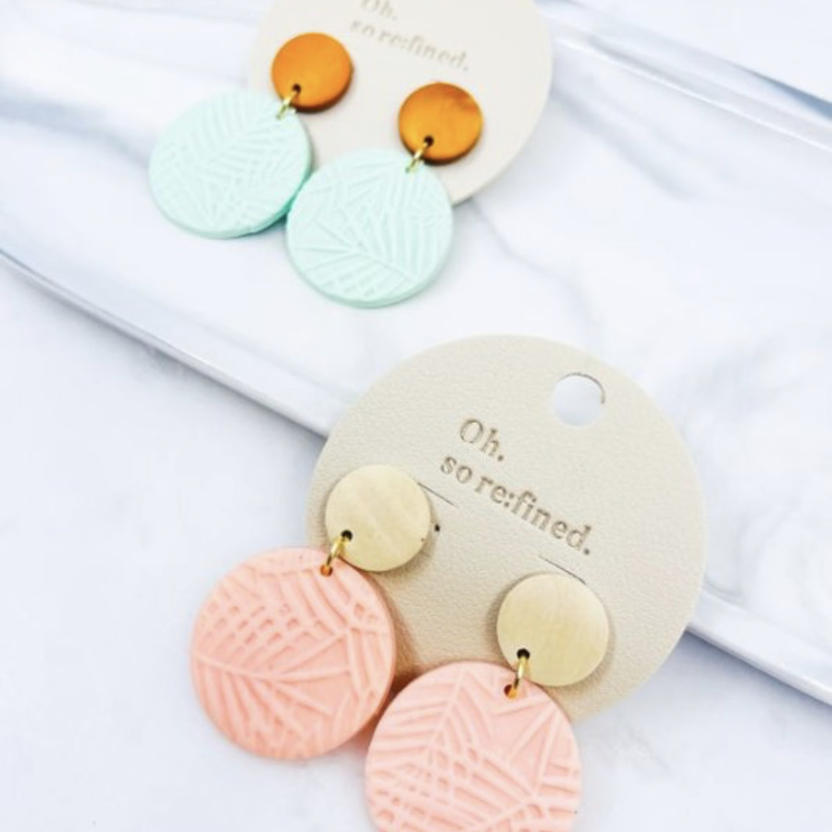 Poly Imprint Earrings