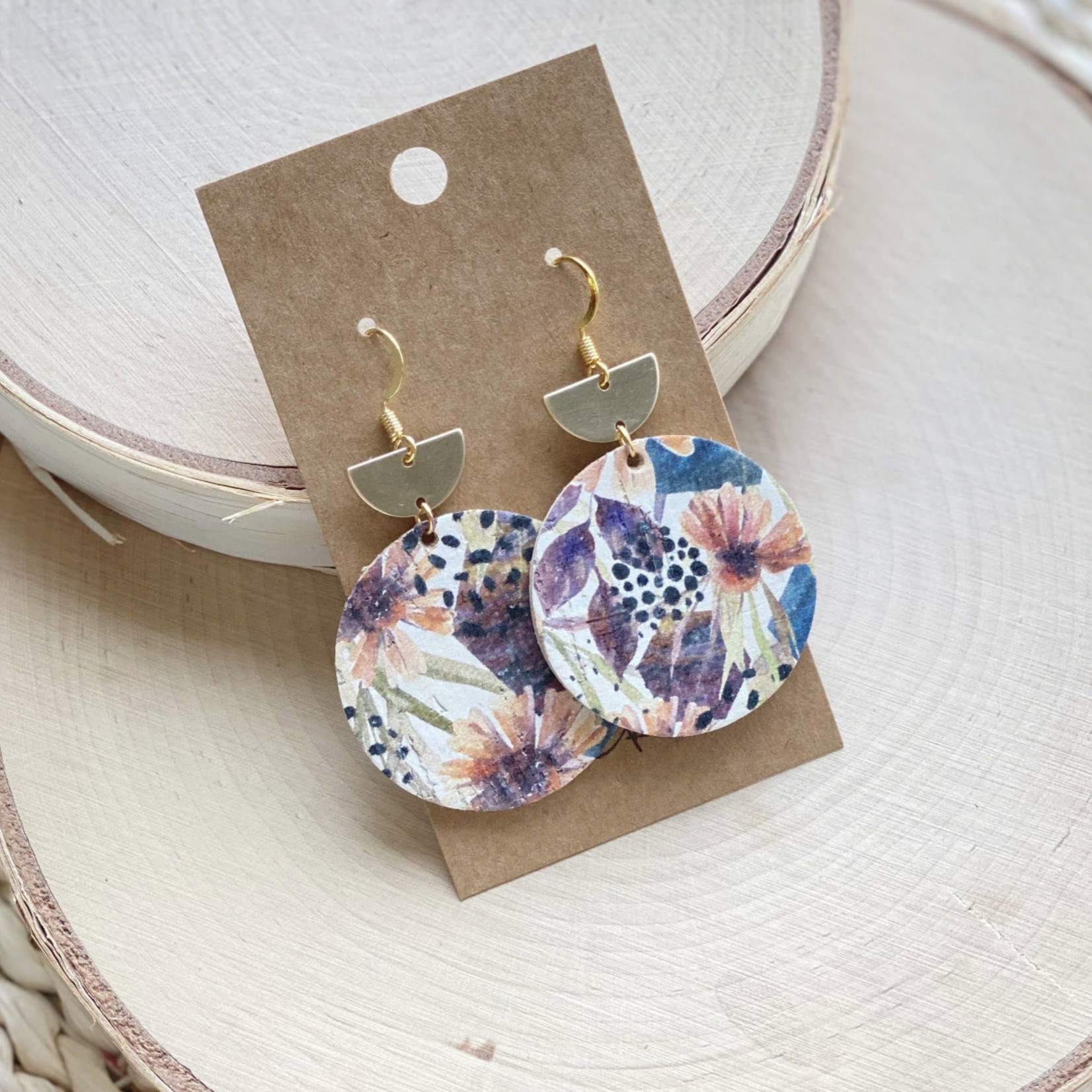 Dune Earring-Rustic blooms