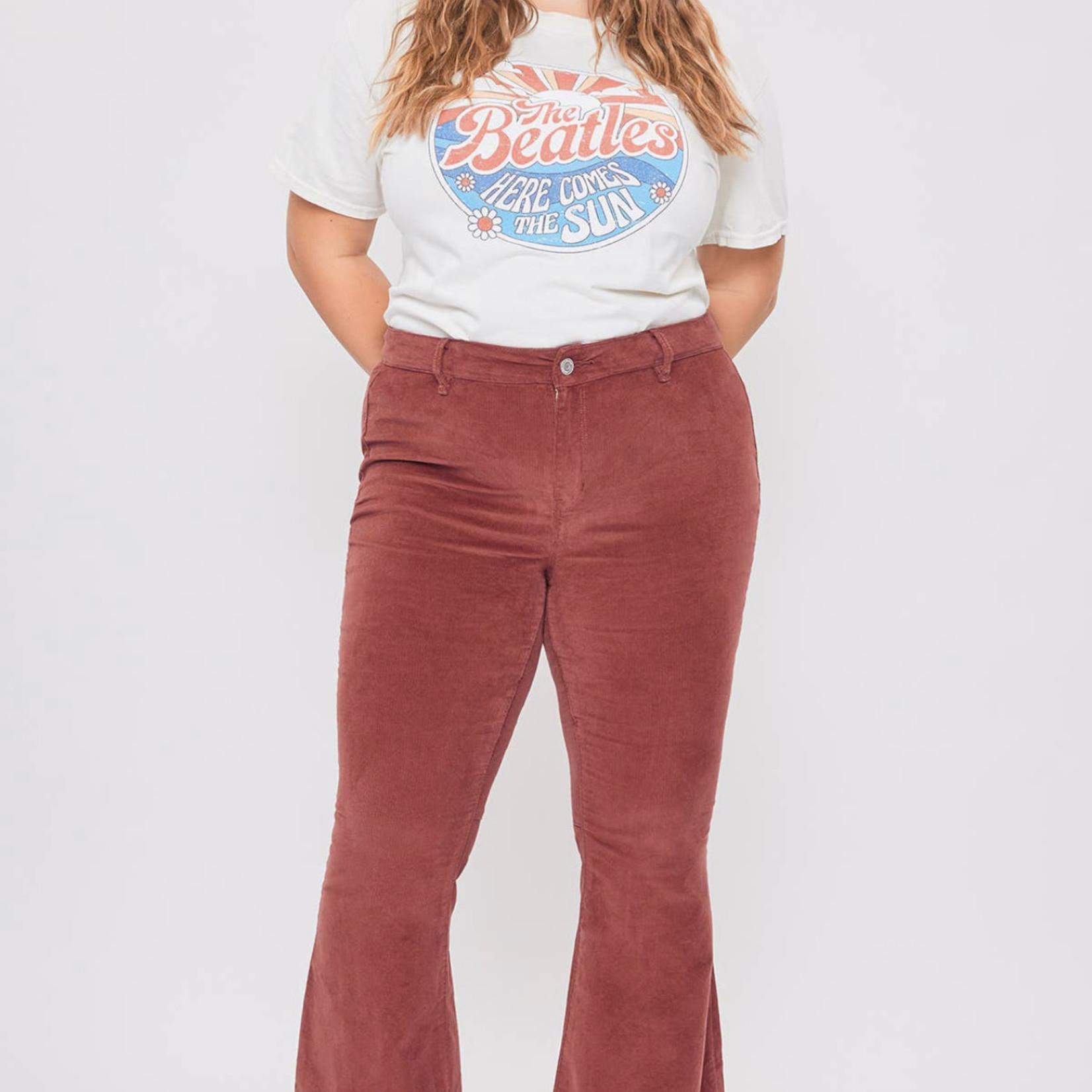 Corduroy Flare Pants - Peachy's Boutique