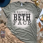 Beth Dutton face tee