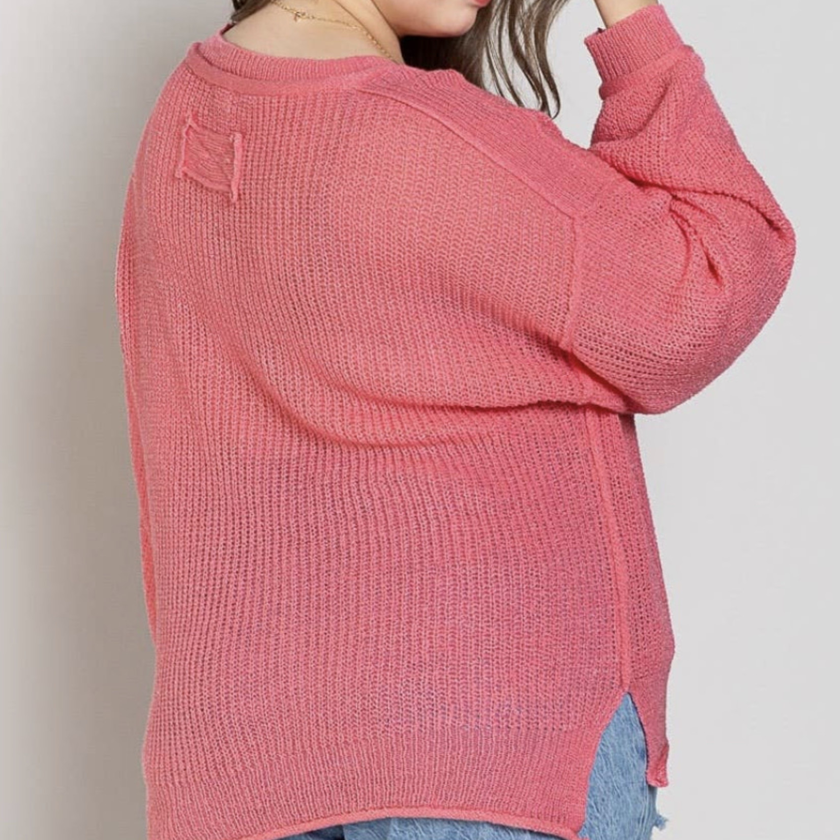 Lovely Pink Sweater