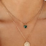 BOHO Hunter heart Chain