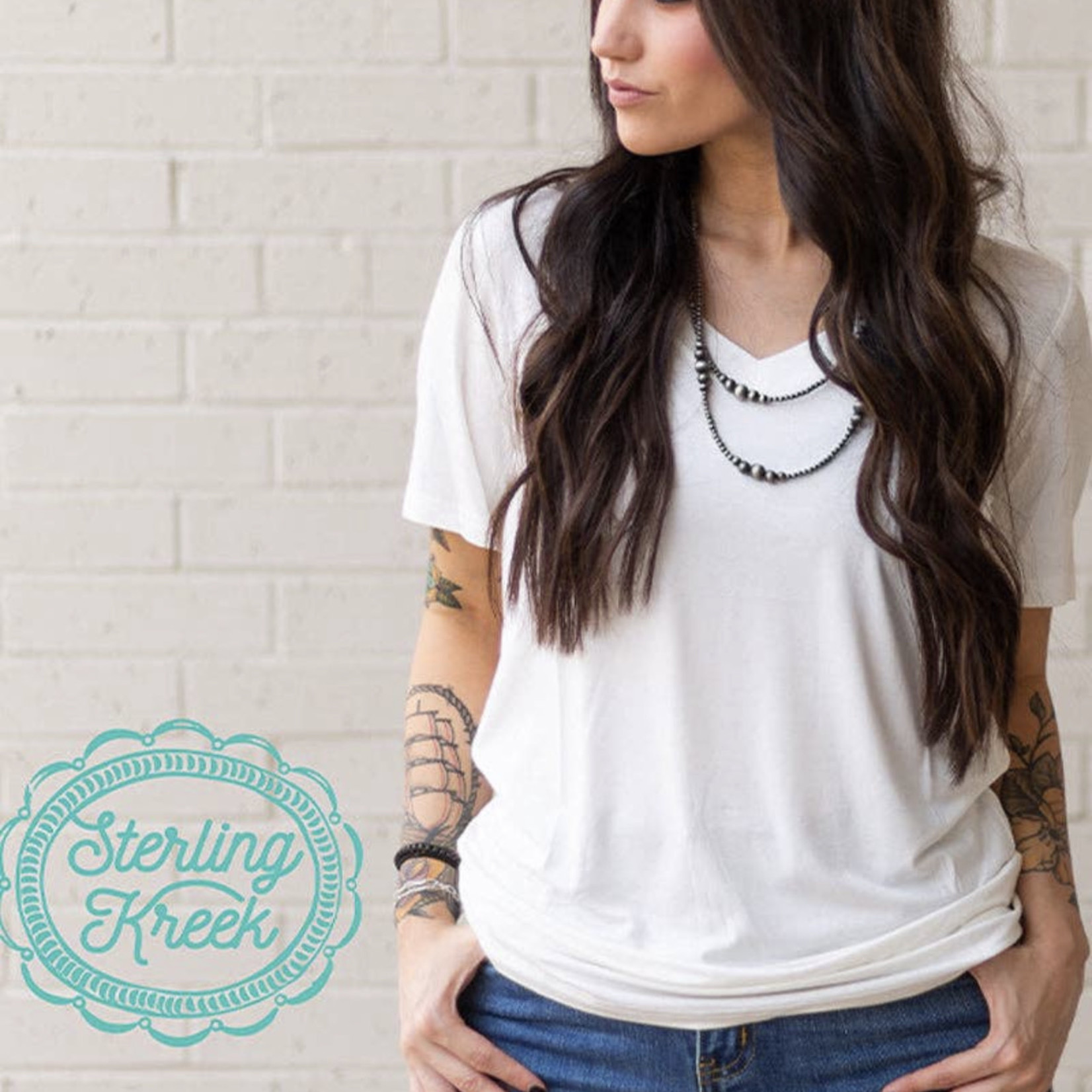 Sterling Ivory Tee