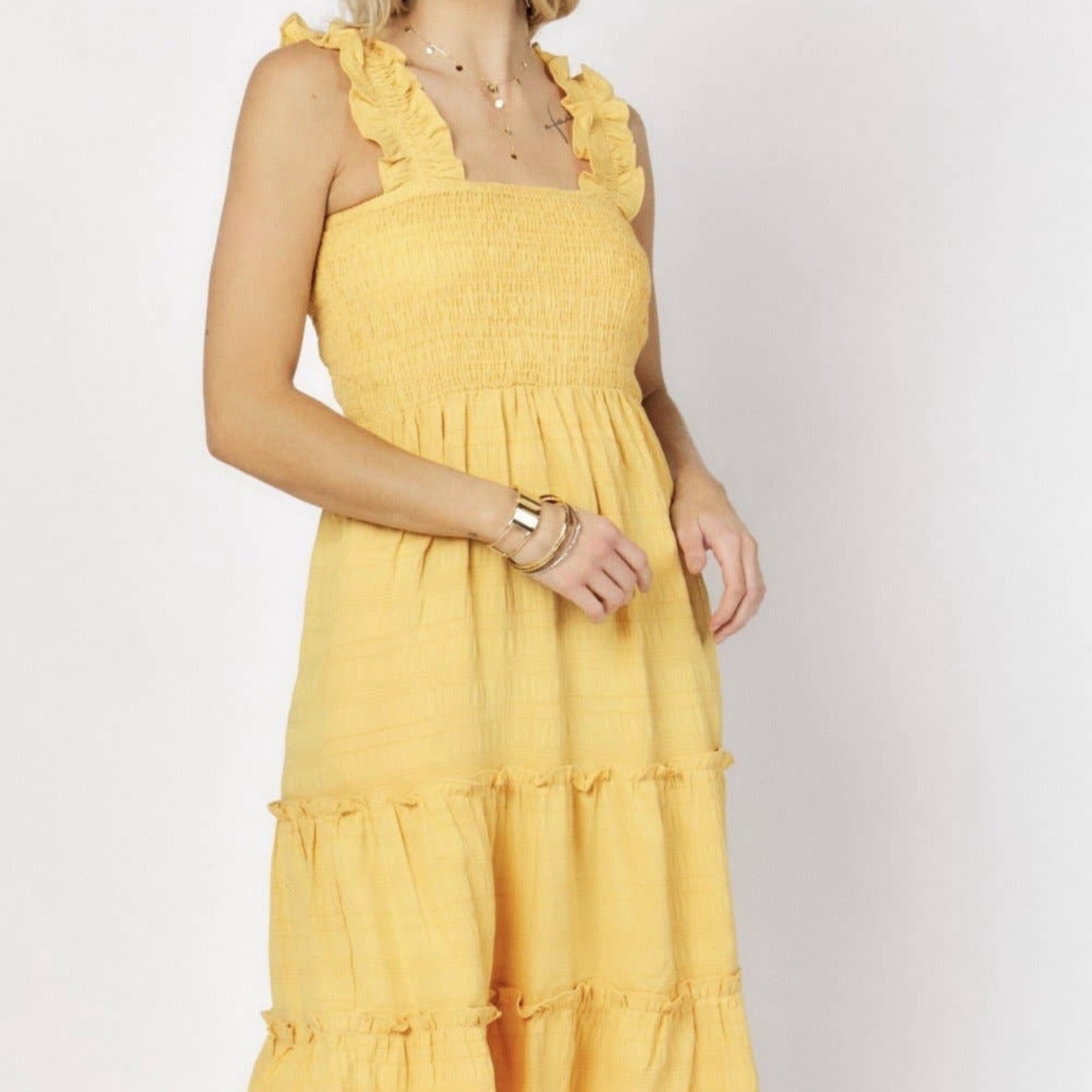 Marigold Ruffle dress