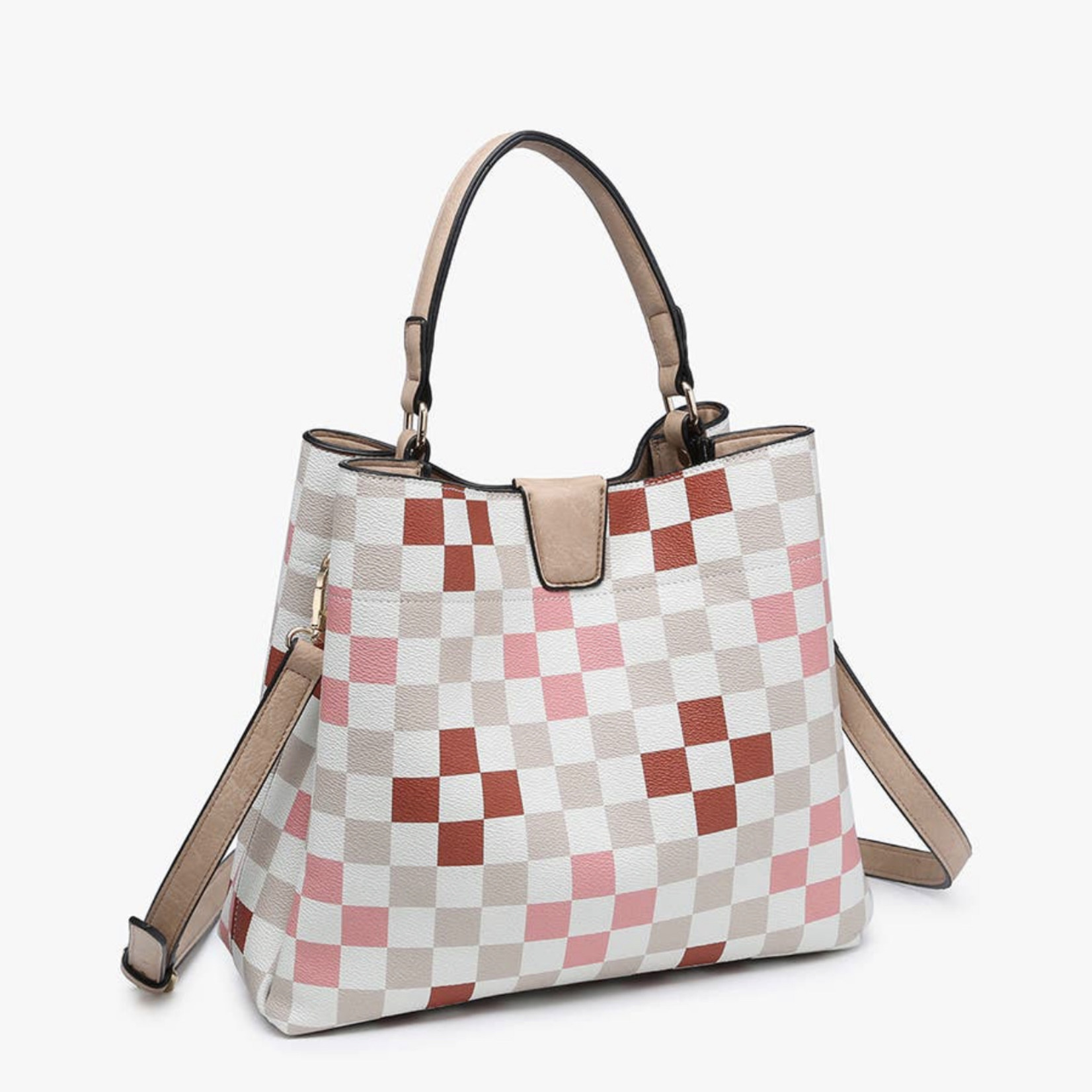 Tati Handbag-Checkered