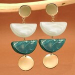 Josslyn-Wall to Wall Half Moon drop earrings