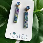 Luster-Pastel Stick Earring