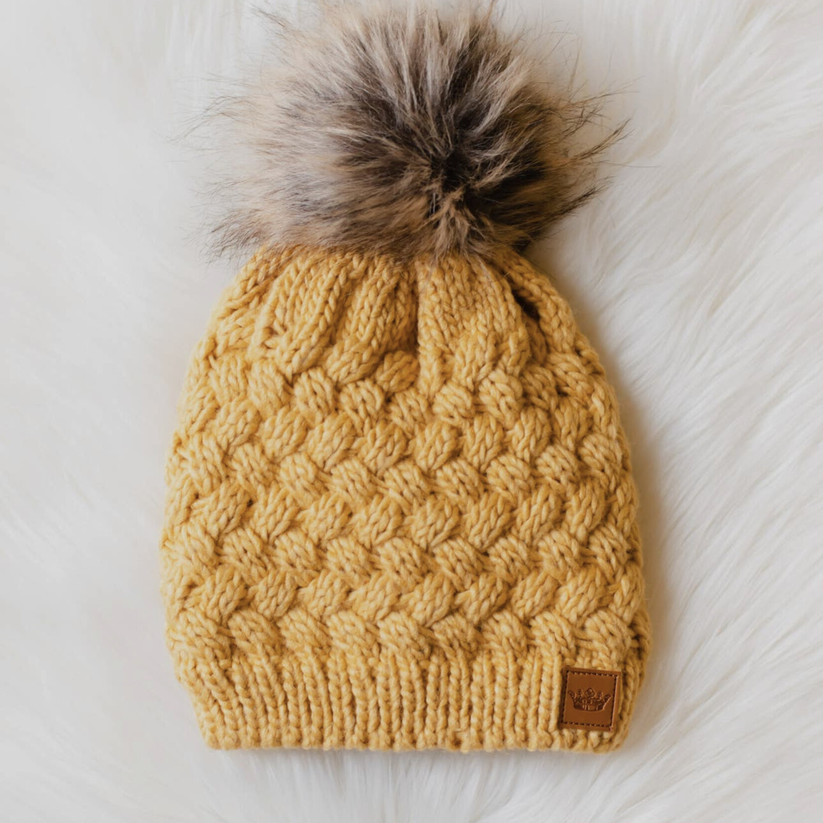 Panache Knit slouch beanie